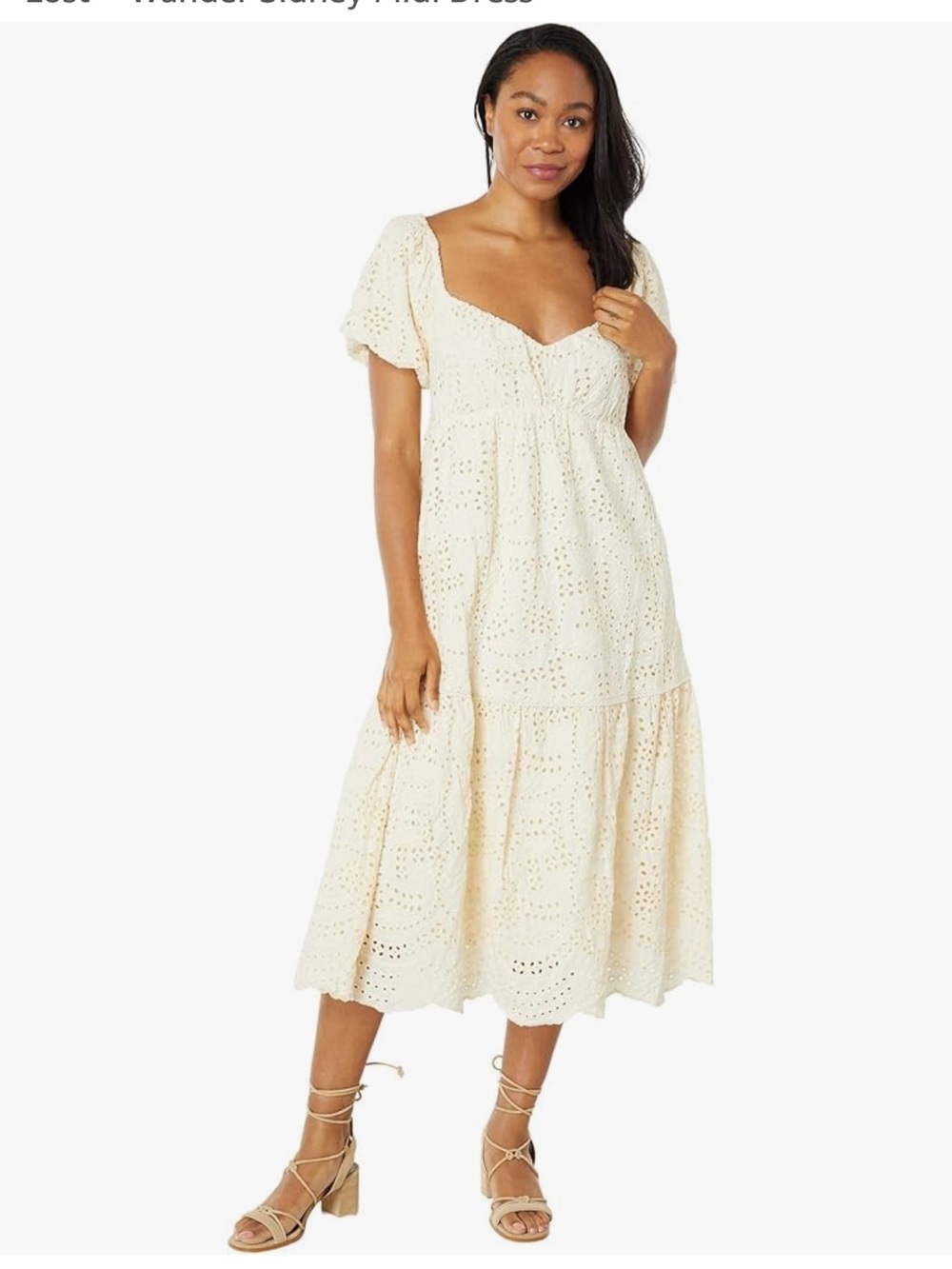 Lost + Wander Sidney Midi Dress small